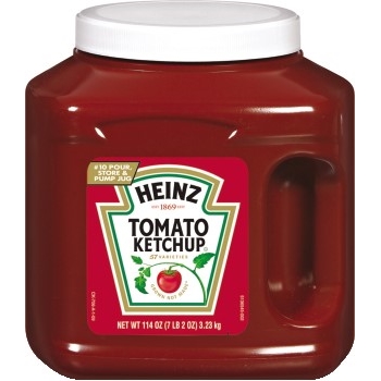 Heinz&#174; Ketchup Jug. 114 oz., 6/CS