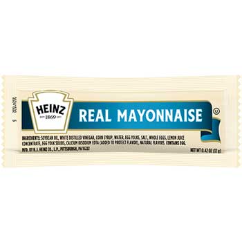 Heinz&#174; Mayonnaise Single-Serve Packs, 12 g., 200/CS