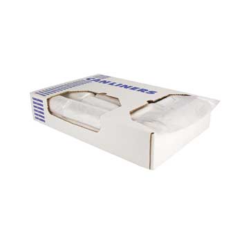Heritage High-Density Coreless Roll Can Liners, 7 Gallon, 20&quot; x 22&quot;, 6 Mic., Natural, 2,000/CT
