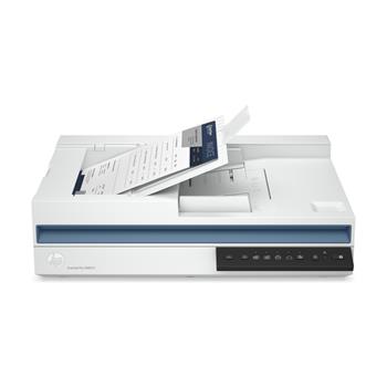 HP ScanJet Pro 2600 Flatbed/ADF Scanner, 1200 dpi Optical, 48, bit Color, 25 ppm (Mono), 25 ppm (Color), Duplex Scanning, USB