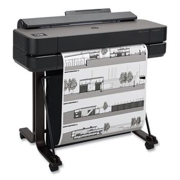 HP DesignJet T630 Large Format Wireless Plotter Printer, 36&quot;, Print, Black