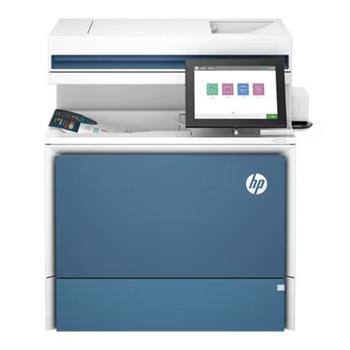 HP Color LaserJet Enterprise 5800f Multifunction Laser Printer, Copy/Fax/Print/Scan, Blue/White