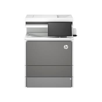 HP Color LaserJet Enterprise Flow X57945Z Multifunction Laser Printer, Copy/Fax/Print/Scan, Gray