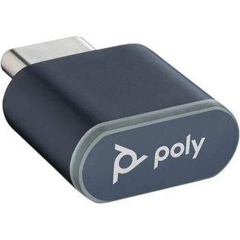 Poly BT700 Bluetooth Adapter, USB-A, Gray