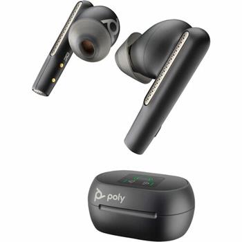 Poly Poly Voyager Free 60+ UC Earset, Microsoft Teams Certification, Wireless, Carbon Black