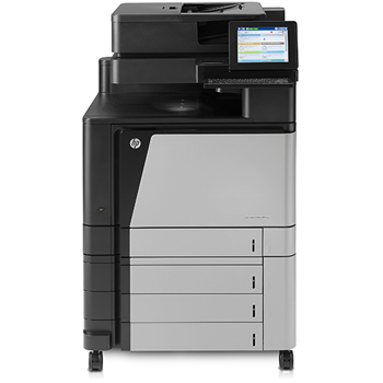 HP Color LaserJet Enterprise flow M880z Multifunction Laser Printer, 2100 Sheet Cap