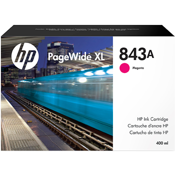 HP 843A 400-ml Magenta PageWide XL Ink Cartridge