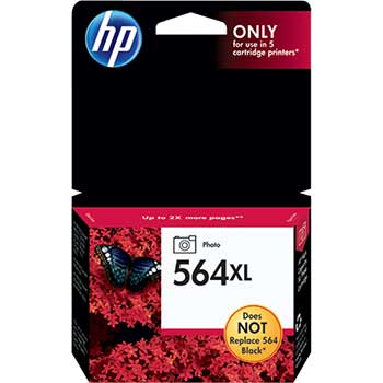 HP 564XL Ink Cartridge, Photo (CB322WN)