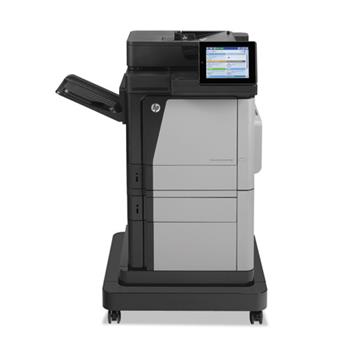 HP Color LaserJet Enterprise Flow M680z Multifunction Laser Printer, Copy/Fax/Print/Scan, Gray