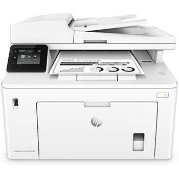HP LaserJet Pro M227fdw Multifunction Printer, Print, White