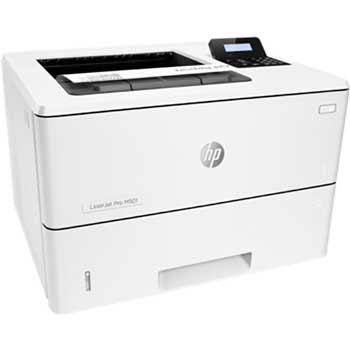 HP LaserJet Pro M501dn Laser Printer, Print, White