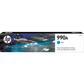 HP 990A PageWide Cartridge, Cyan (M0J73AN)