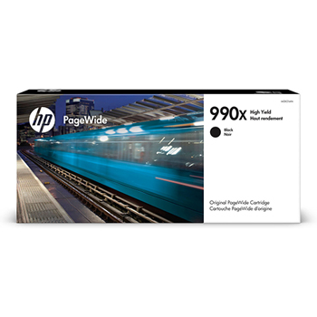 HP 990X (M0K01AN), Original High Yield PageWide Ink Cartridge, Black