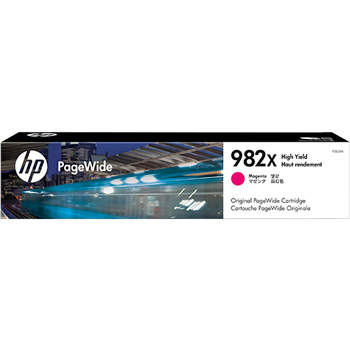 HP 982X PageWide Cartridge, Magenta High Yield (T0B28A)
