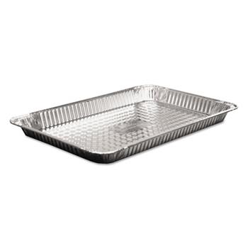 Handi-Foil of America Aluminum Steam Table Pans, Full-Size Shallow Pan, 50/Carton
