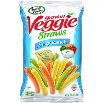 Sensible Portions Veggie Straws Ranch, 2.75 oz., 6/CS