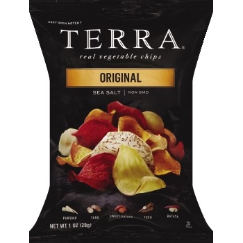 Terra Chips Original Vegetable Chips, 1 oz., 24/CS