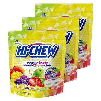 Hi-Chew Chewy Fruit Candy Assorted, 12.7 oz, 3/Pack