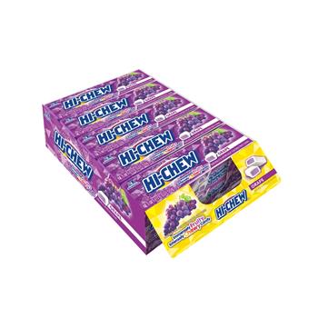 Hi-Chew Grape Stick, 1.76oz, 15/Box, 12 Boxes/Case