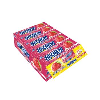 Hi-Chew Strawberry Stick, 1.76 oz, 15/Box, 12 Boxes/Case