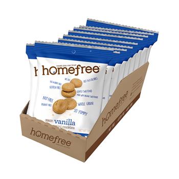 HomeFree Vanilla Mini Cookie, 1.1 oz, 10/Box