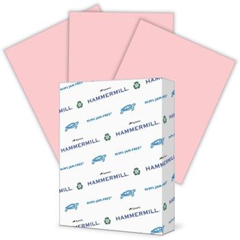 Hammermill Colors Colored Paper, 24 lb, 8.5&quot; x 11&quot;, Pink, 500 Sheets/Ream
