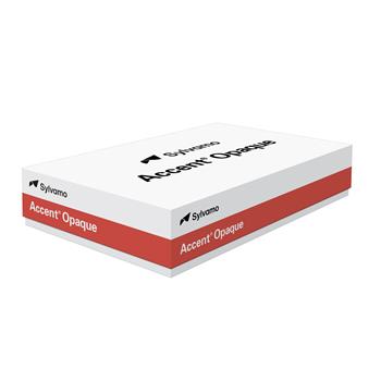 Accent Opaque Smooth Cover Stock, 97 Bright, 100 lb, 19&quot; x 13&quot;, White, 600 Sheets/Carton