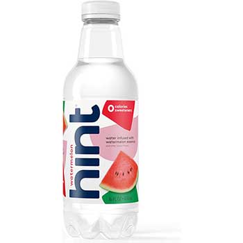 Hint&#174; Flavored Water, Watermelon, 16 oz., 12/CS