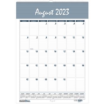 House of Doolittle Bar Harbor Wirebound Academic Monthly Wall Calendar, 15-1/2 x 22, 2022-2023