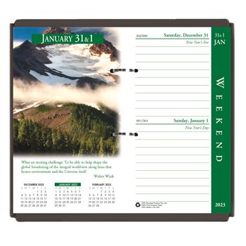 House of Doolittle Earthscapes Desk Calendar Refill, 31/2&quot; x 6&quot;, 2023