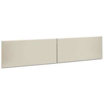 HON 38000 Series Hutch Flipper Doors For 72&quot;w Open Shelf, 36w x 15h, Light Gray