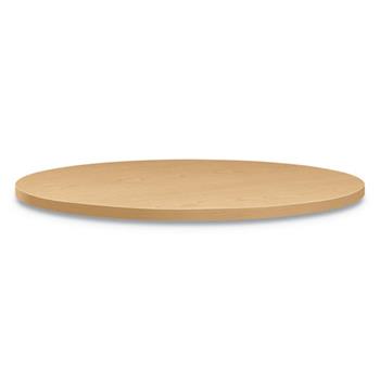HON Between Round Table Tops, 30&quot; Dia., Natural Maple