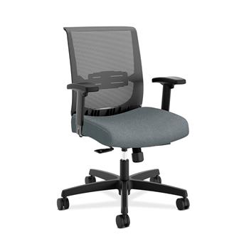 HON Convergence Task Chair, Synchro-Tilt With Seat Slide Control, Adjustable Arms
