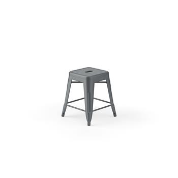 HON Build Makerspace Stool, 18 in. H, Charcoal Paint