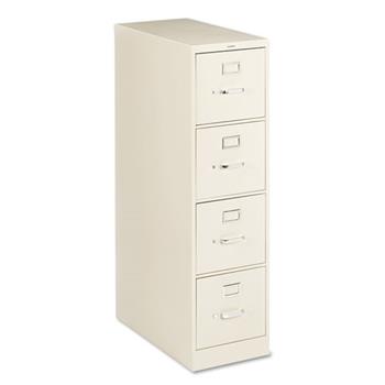 HON H320 Series Four-Drawer, Full-Suspension File, Letter, 26-1/2&quot; Deep, Putty