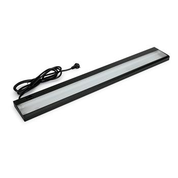 HON Recessed Task Light for 48&quot; W Overhead Storage, Black Finish