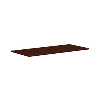 HON Mod Worksurface, 66&quot;W x 30&quot;D, Traditional Mahogany Finish