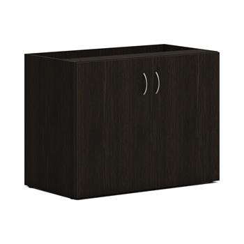 HON Mod Storage Cabinet, 36&quot;W x 20&quot;D x 29&quot;H, Java Oak Finish