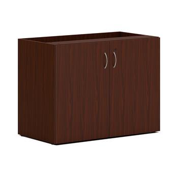 HON Mod Storage Cabinet, 36&quot;W x 20&quot;D x 29&quot;H, Traditional Mahogany Finish