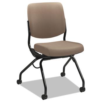 HON Perpetual Series Mobile Nesting Chair, Morel Upholstery