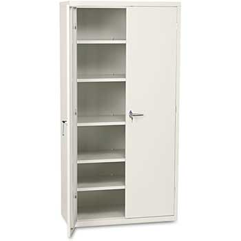 HON&#174; Assembled Storage Cabinet, 36w x 18-1/4d x 71-3/4h, Putty