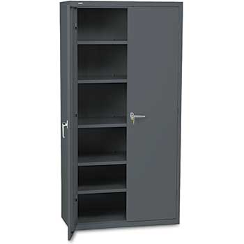 HON Storage Cabinet, 36w x 18-1/4d x 71-3/4h, Charcoal
