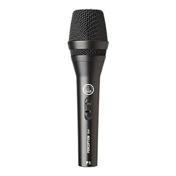 AKG Dynamic Microphone, P5S, Wired, 40 Hz, Black