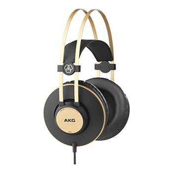 AKG Studio Headphones, K92, Wired, Closed-Back, 16 Hz, Gold Plated/Black