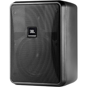 JBL Professional Control 2-way Speaker, 25-1L, Indoor/Outdoor, Wall Mountable, 5-1/4 inch, 200 W, Black