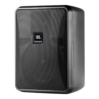 JBL Professional Control 2-way Speaker, 25-1, Wall Mountable, Indoor/Outdoor, 200 W, Black