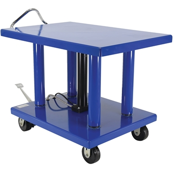 Vestil Hydraulic Post Table, 32&quot; x 48&quot;, 6000 lb. Capacity