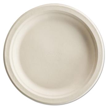 Chinet Pro Round Plates, Paper, 8 3/4&quot;, White, 500 Plates/Carton