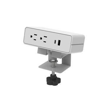 Humanscale NeatHub Rear-Mounted Power Station, White