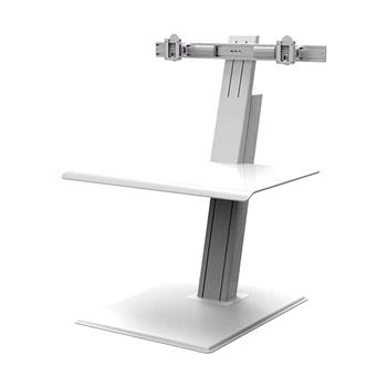 Humanscale Quickstand Eco, Dual Monitor, White